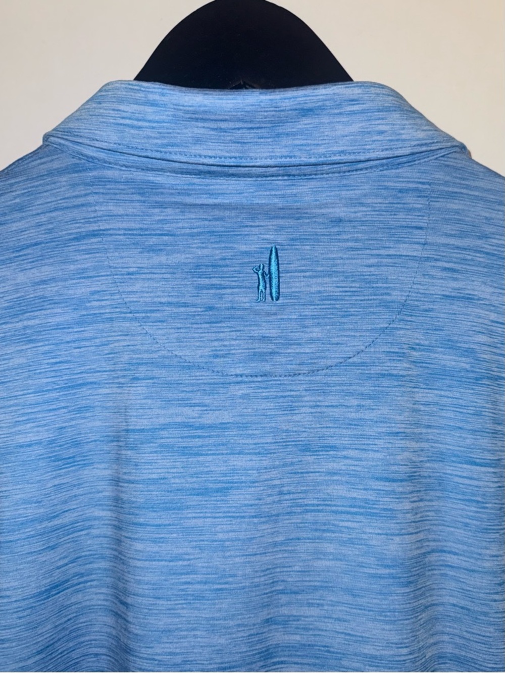 johnnie-O NWT "Huron" Featherweight Performance Polo in "Majorca" Blue - Picture 5 of 7